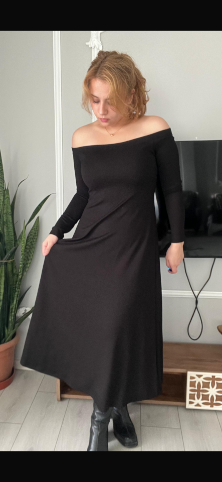 MADONNA YAKA ELBİSE