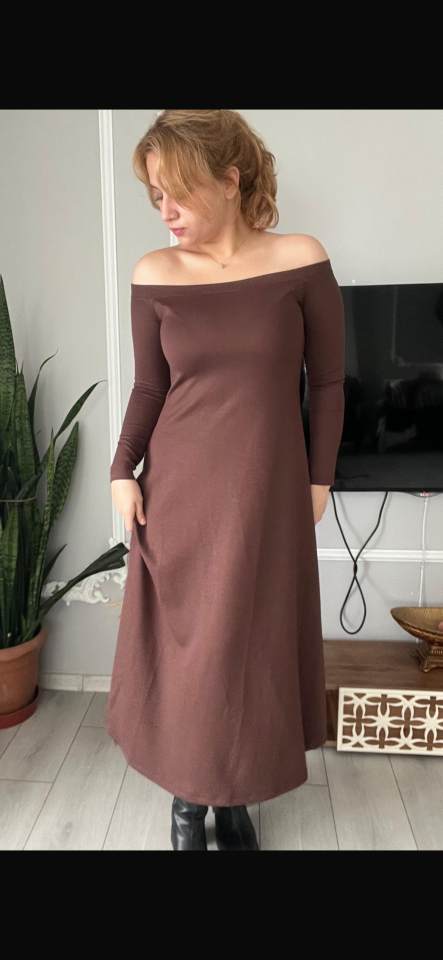 MADONNA YAKA ELBİSE