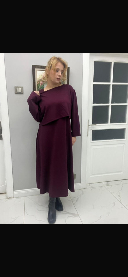 İkili şık ve rahat elbise