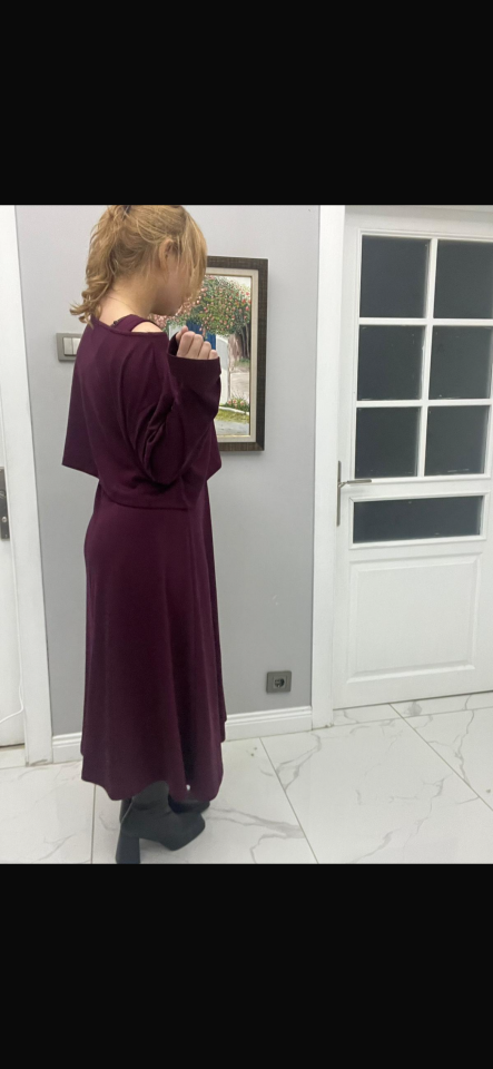 İkili şık ve rahat elbise