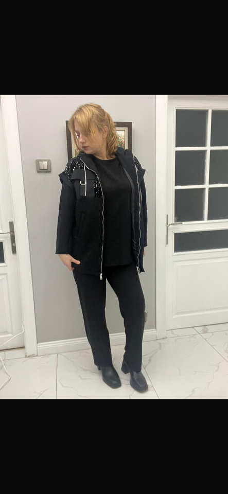 Yelekli üçlü takım