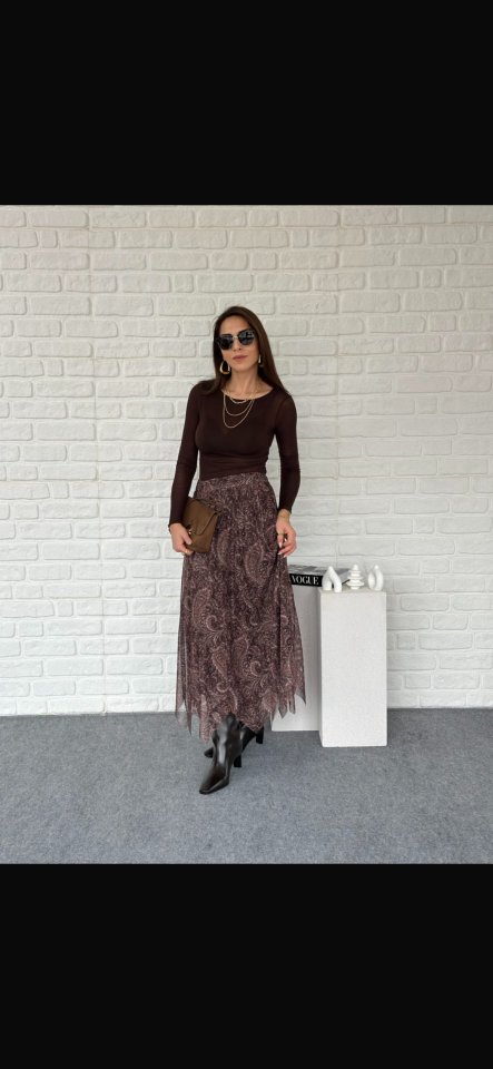 Şifon Kapadokya etek